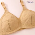 Skin Lace Style Ladies Bra with Net Detail - Image 2